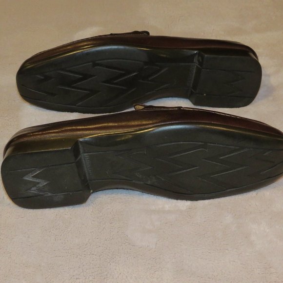 JM J.M. Weston Brown Leather Penny Loafers 625 9.5 E main image 7